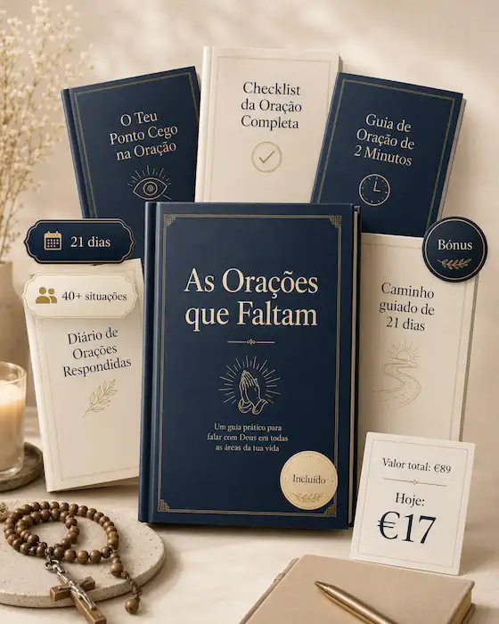 Guia As Orações que Faltam com caminho de 21 dias e bónus